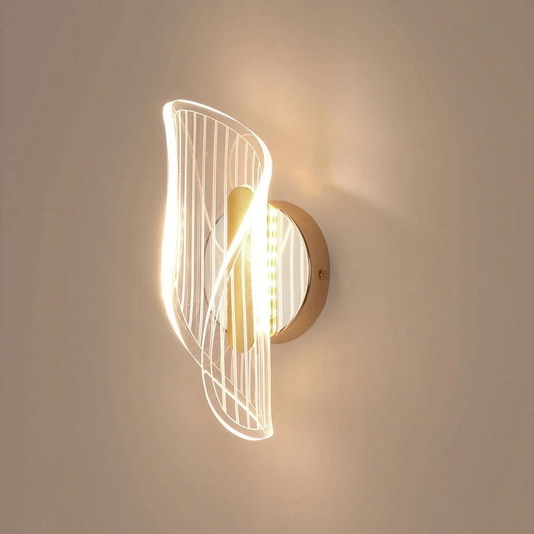 Luminária LED Interna de Parede Swan Elegance – Iluminação Decorativa Moderna e Sofisticada
